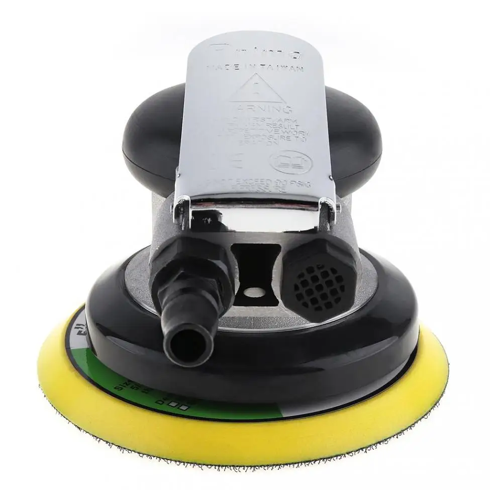 5 дюймов невакуумная матовая поверхность круглая пневматическая наждачная бумага случайный орбитальный пневматический шлифовальный станок полированная шлифовальная машина ручные инструменты