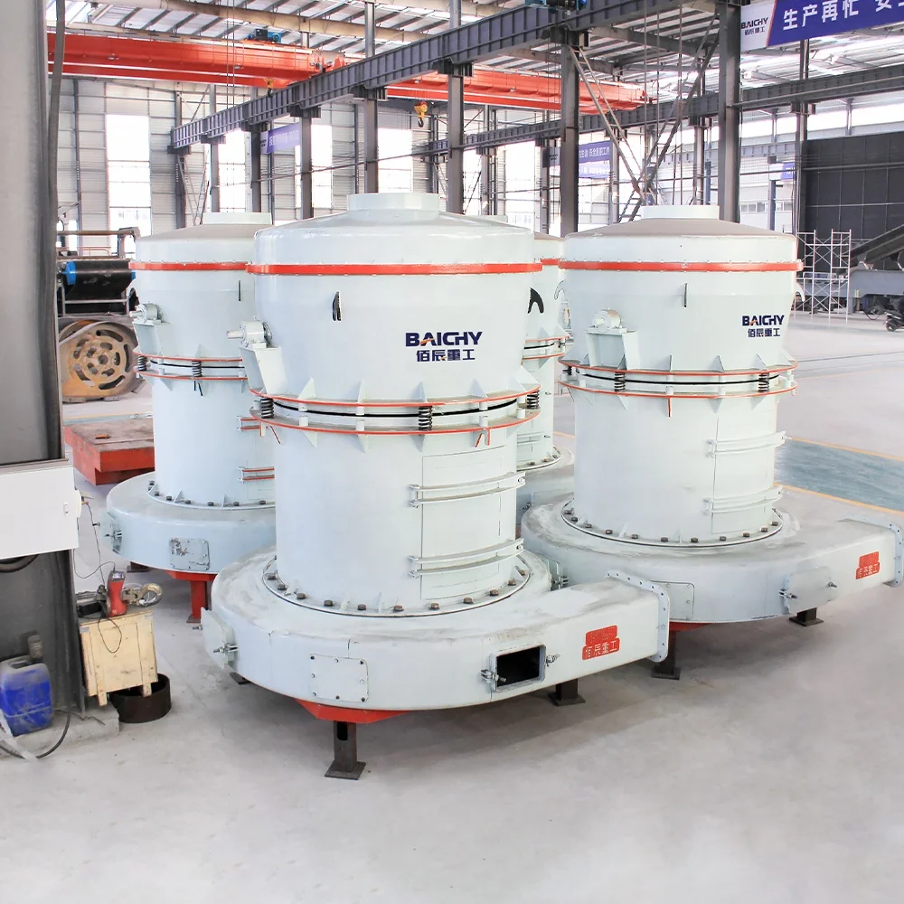 China Factory Roller Grinding Mill Machine Dolomite Gypsum Barite Lime Powder YGM Grinding Mill for Sale