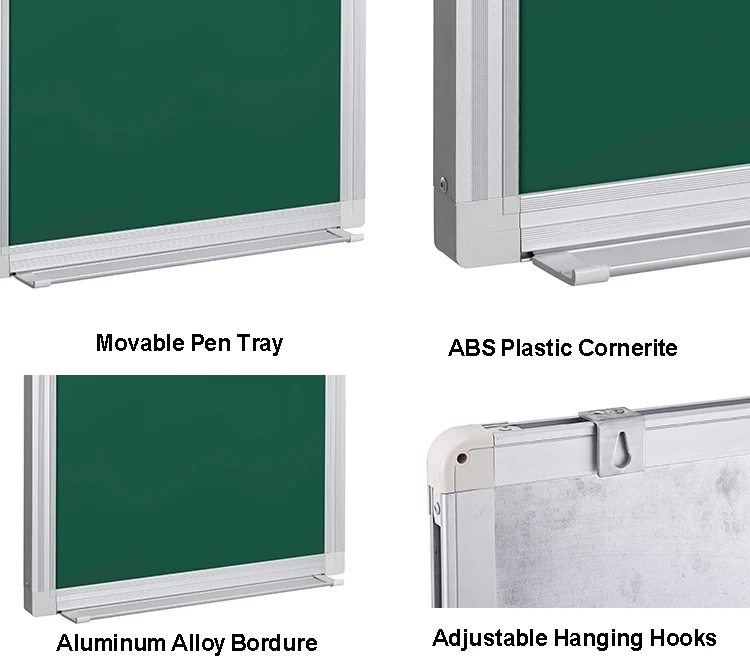 Hot Sale Children Classroom Enlightenment Drawing And Teaching Green Writing White Board For School