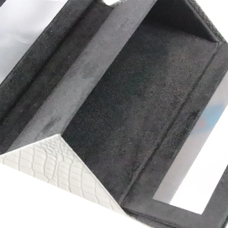 
2020 luxury travel eyeglasses case 4 slots foldable travel organizer sunglasses case 