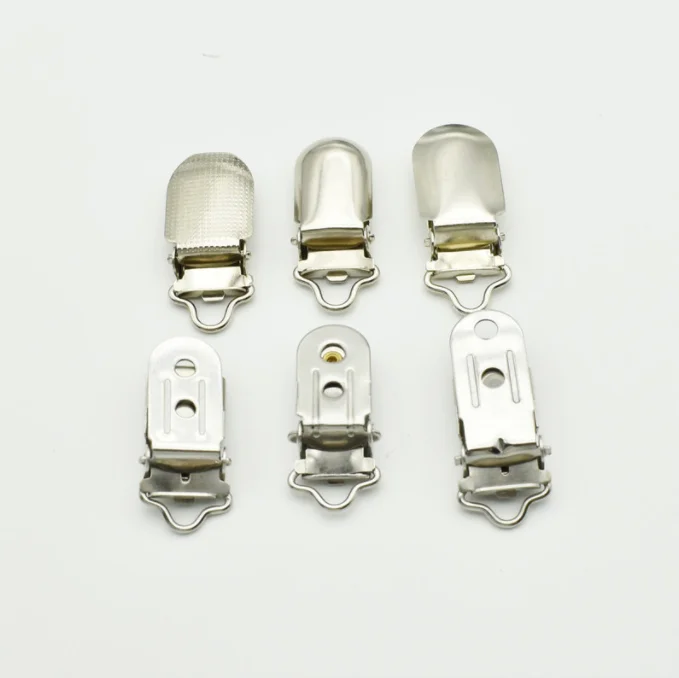 Cost-Effective Customized Metal Various Suspender Clips Manufacturer