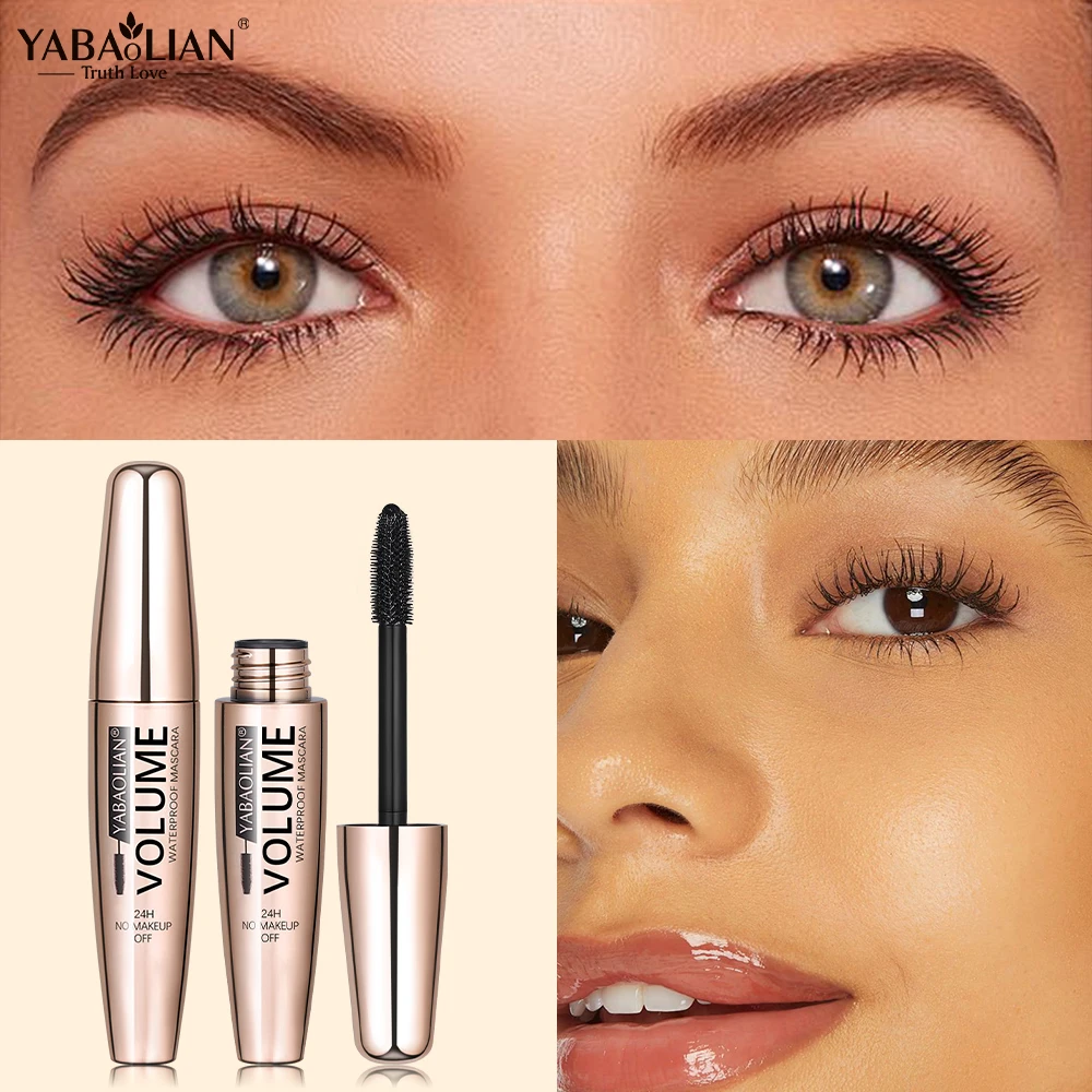 OEM/ODM Waterproof Long-lasting Black Mascara Exquisitely Thick Liquid Eyelash Lengthening Natural Full Volume Makeup