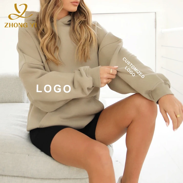 2023 Женская толстовка из полиэстера и хлопка