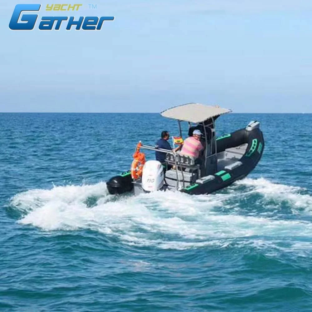 
Gather Yacht China Inflatable best-selling pvc rib boats for fishing 