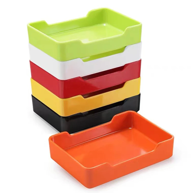 Melamine Hot Pot Plate Shabu Plate Plastic Barbecue Melamine Plate Wholesale