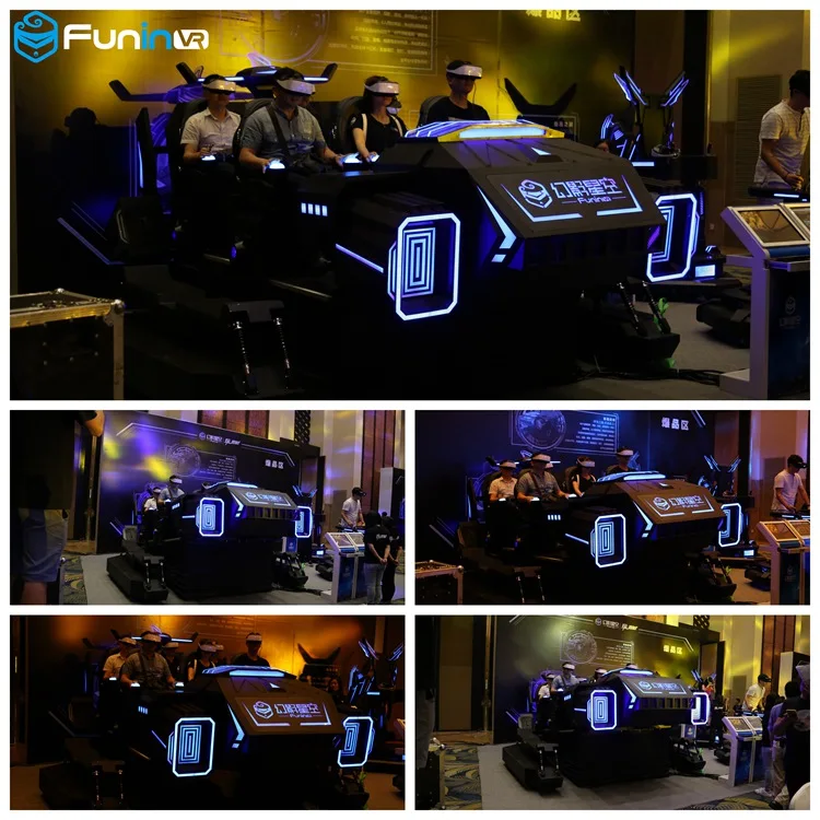 100 квадратных метров Зарабатывайте деньги на заказ VR Zone 9D Виртуальная реальность симулятор тематический