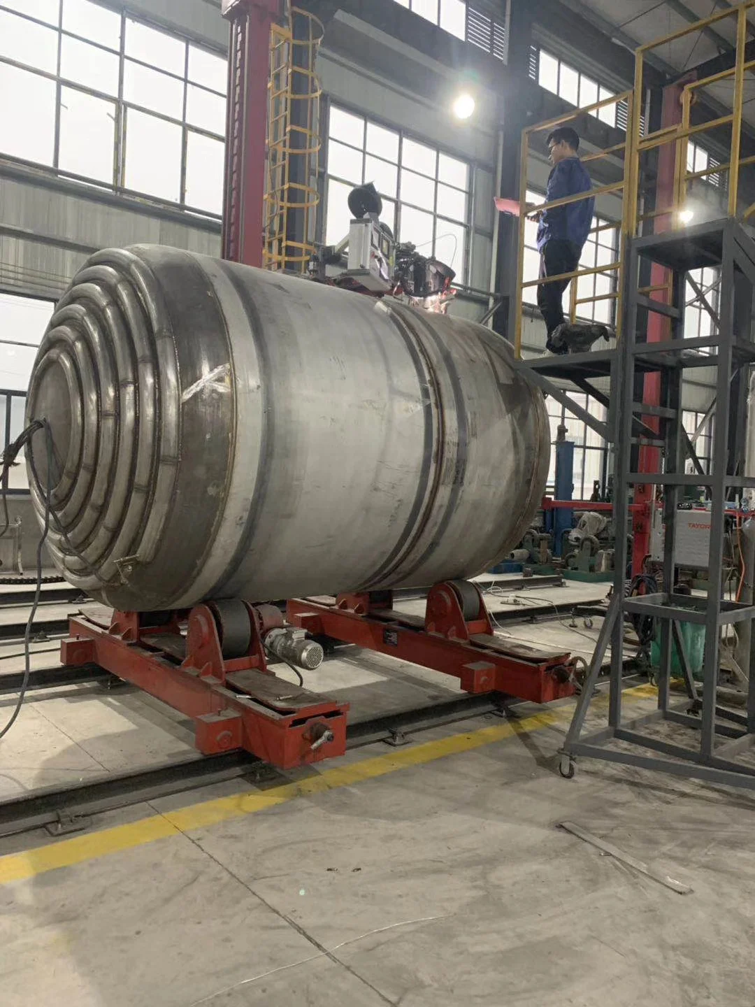 Hotmelt Glue Reactor Acrylic Resin Reaction Kettle Polyurethane Vessel Jacketed Heating Continuous Stirred Reactor for Polyol