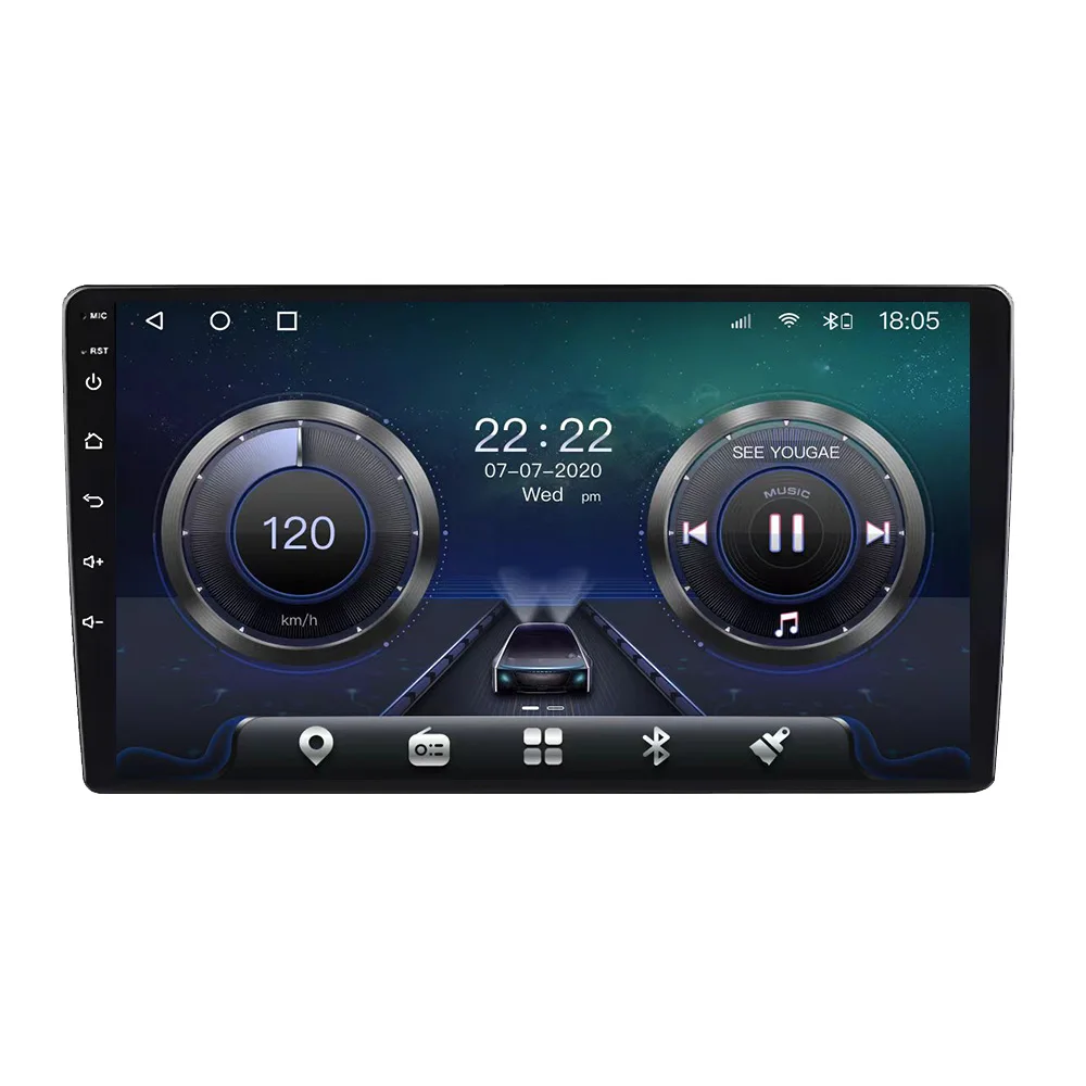 Высокое качество TS7 ooled Автомобильный дисплей 2din 9/10 дюймов Универсальный android автомобильный стерео gps для автомобиля Dvd плеер