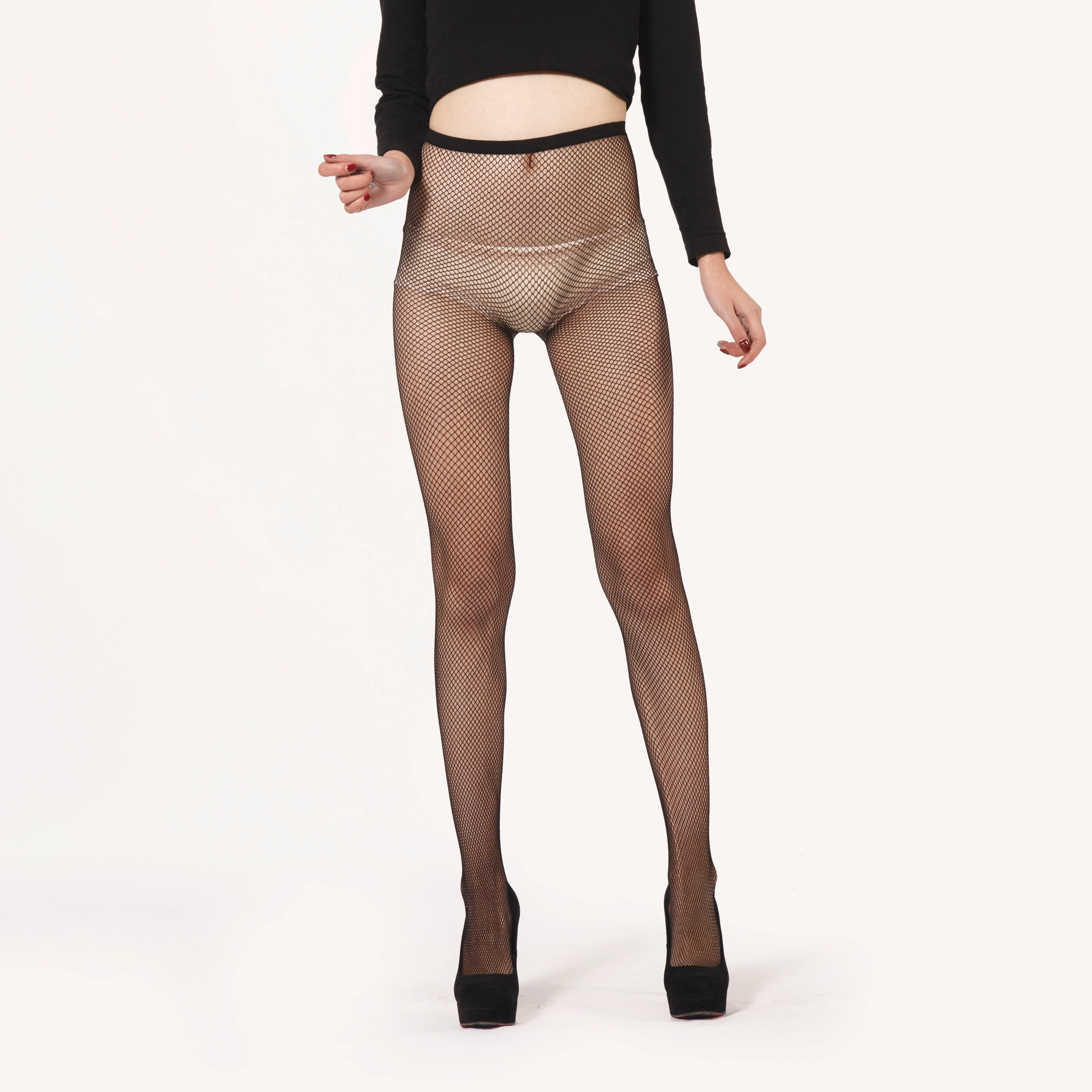 Factory Nylon Seamless Fishnet Tights Sexy Stockings Mesh Pantyhose for Wholesales