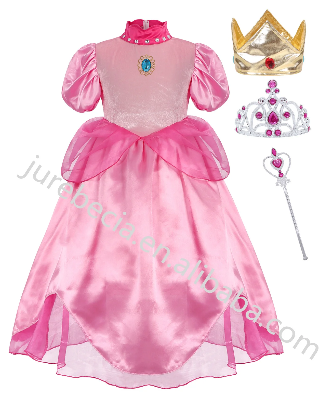 Hanyuyi Children Princess Dress UP Halloween Christmas Party Outfit Super Brothers Costume For Girls Party Dresses