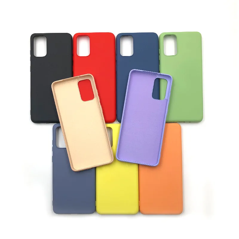 for Samsung S20 Plus Case Liquid Silicone Gel Rubber Full Protection Shockproof Cover Phone Case for Galaxy S20 PLus S21 A71