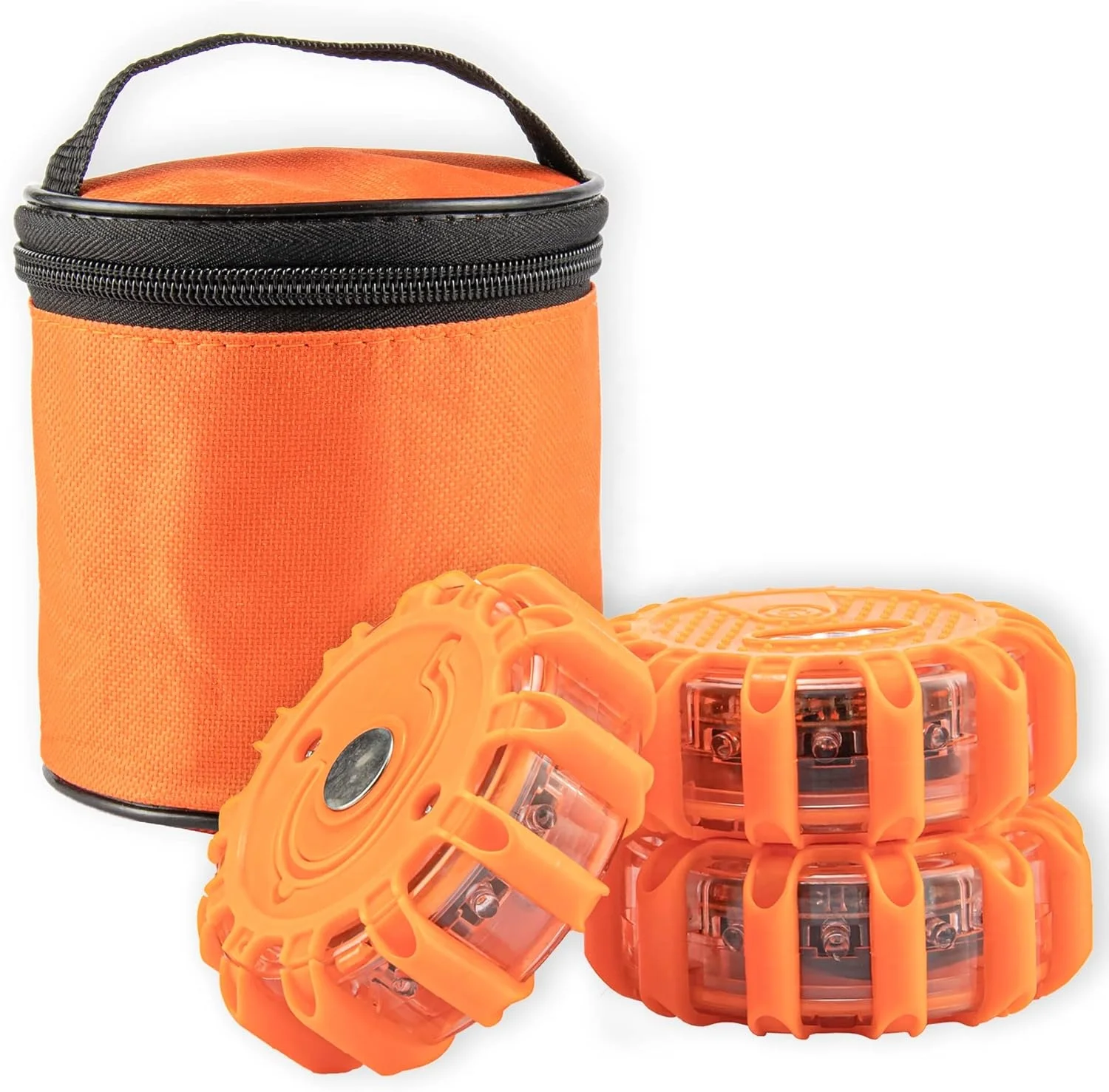 Type C rechargeable LED Road Flares Cheap Emergency Safety Flashing Magnetic Warning Lights for car