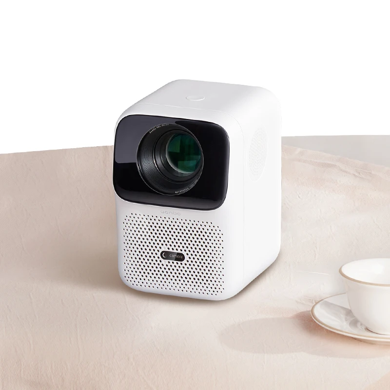 Newest Global Version Wanbo T4 Mini Projector 16G Large Storage 450 Ansi Al Auto Focus 1080P Wanbo T3 Projector