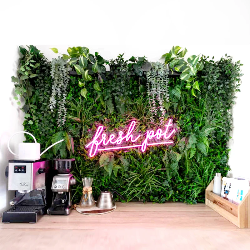 artificial wall plants panel vertical garden green  ceiling decoration artificial  plant