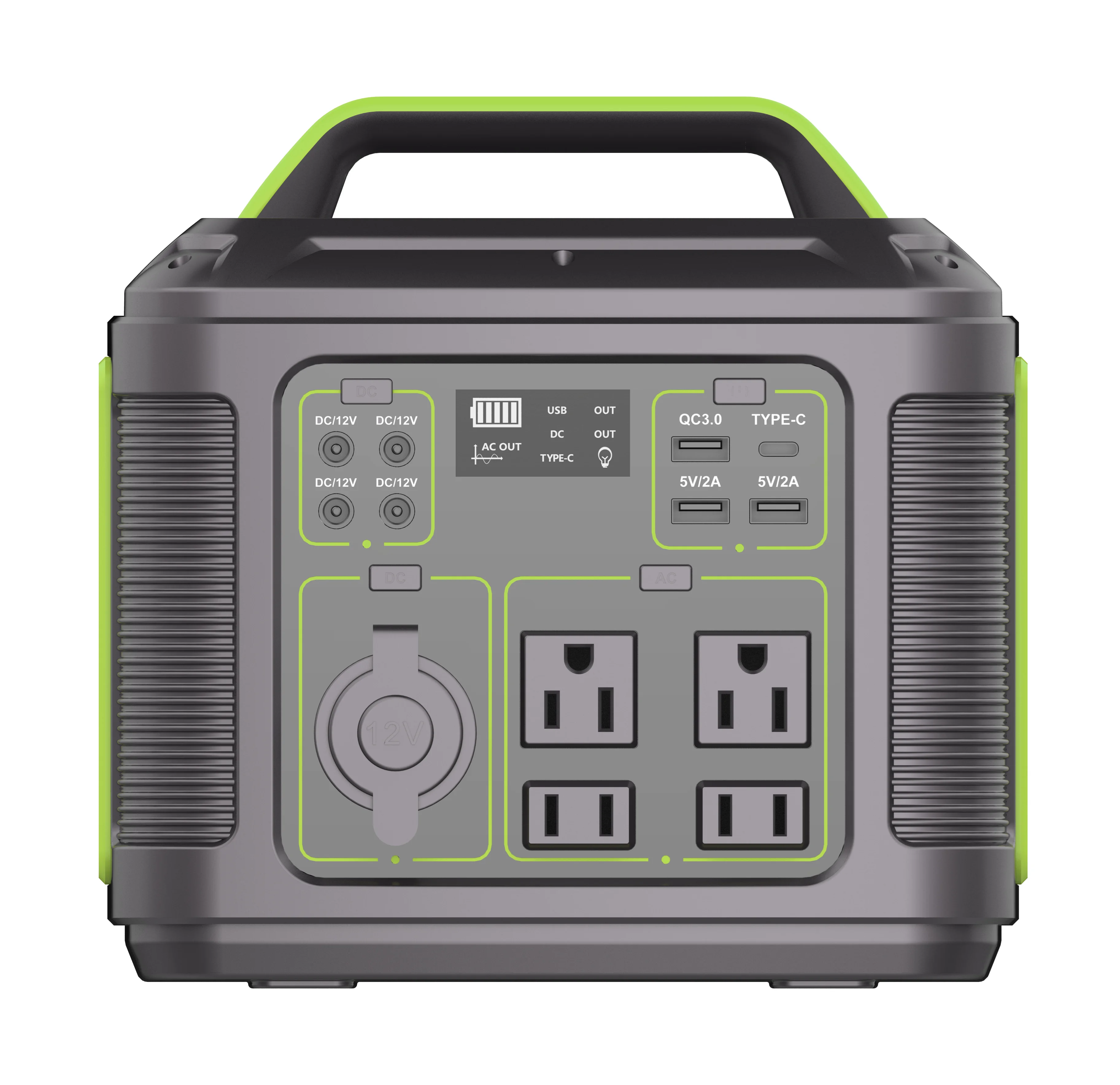 Factory Wholesale 110v~240v 300w Solar Ups Portable Power Bank Supply Dc