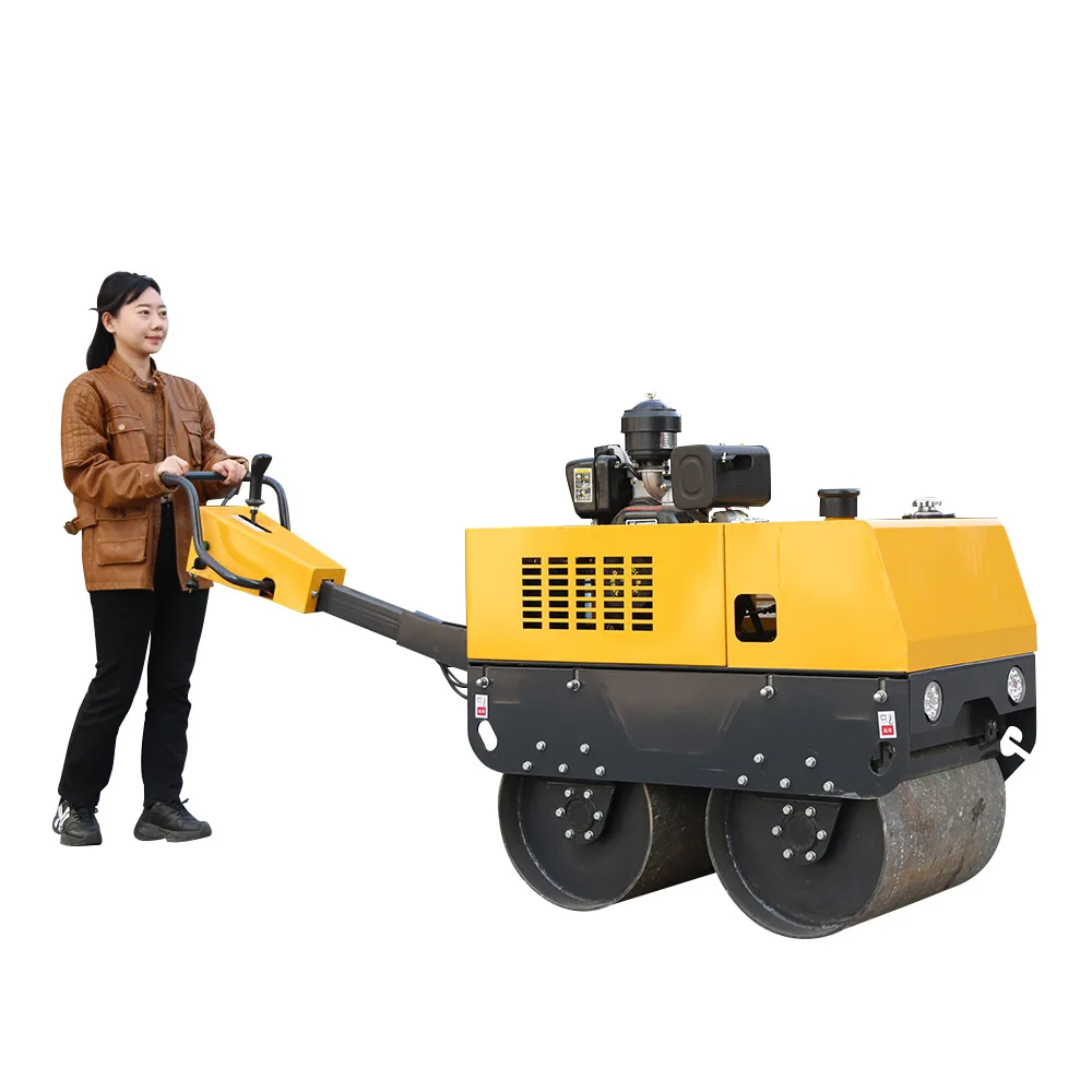 1Ton 2 Ton 3 Ton 4 Ton EPA Euro V High-Quality Double Drum Vibration Road Roller with CE Certificate