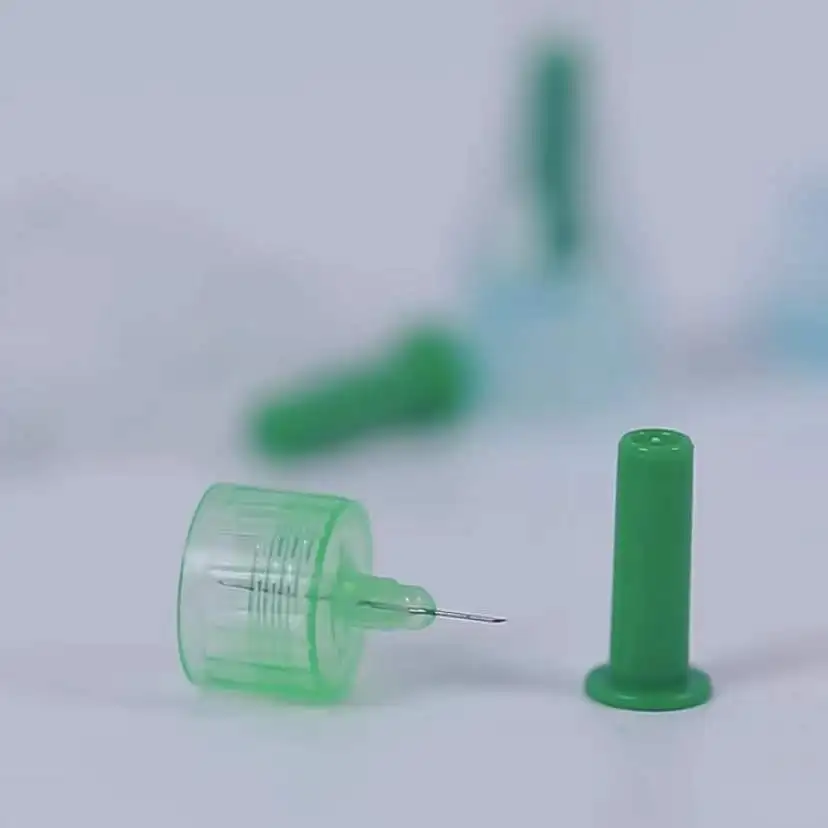 Wholesale Medical Materials Accessories 31g PP Disposable Safety Sterile Sterile Insulinsy Pen Needle Medical Sterile Pen Needle