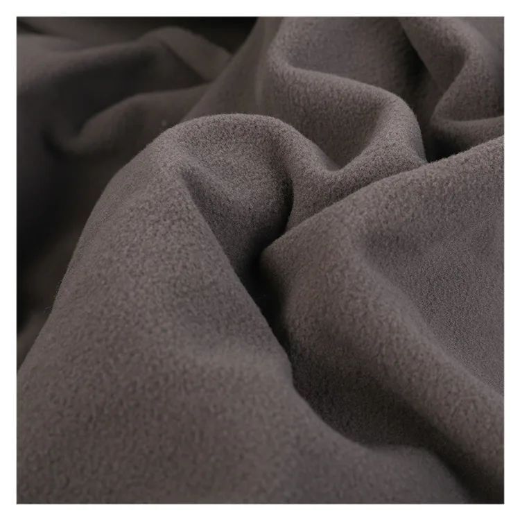 80% bamboo 20% polyester bamboo fleece anti-pilling fabric Face towel baby diaper flannelette fabric