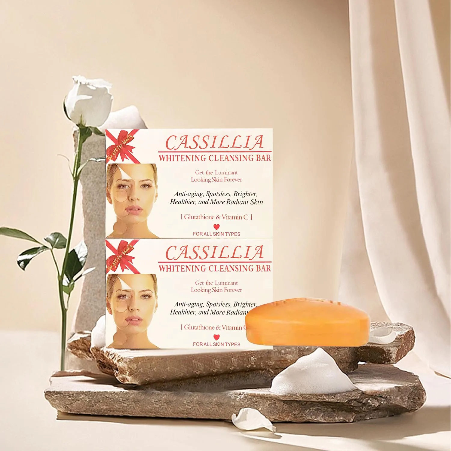 Wholesale 100% Pure And Natural Kojic Acid Hand Made Skin Whitening Acne Soap Kojic Acid With Gluthathione Carrot Face Body Soap