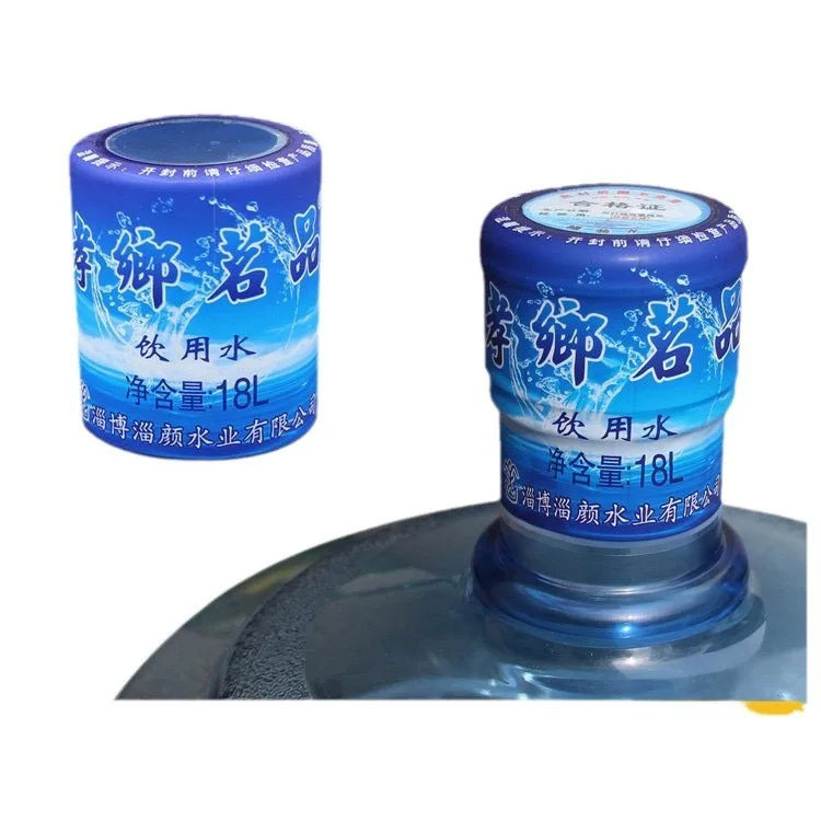 Wholesale High Quality 5 Gallon Water Cap PVC Seal Wrap Bottle Heat Shrink Sleeve Label