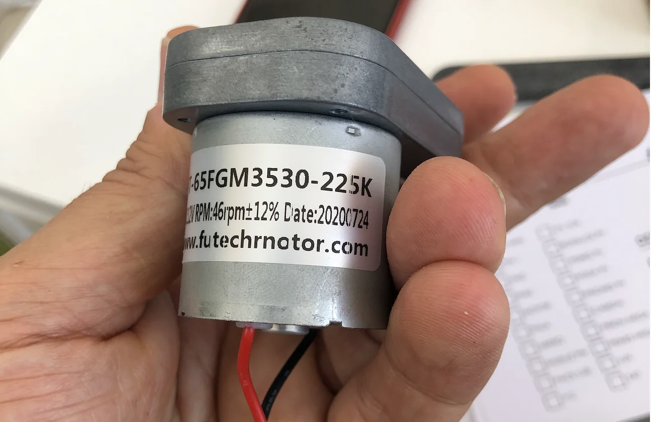 
12V DC Cigarette Rolling Machine Gear Motor 