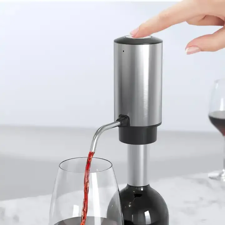 Automatic Smart 2024 NEW Style Wine Aerator Pourer Spout Decanter Dispenser for Wine Lovers or Own Use