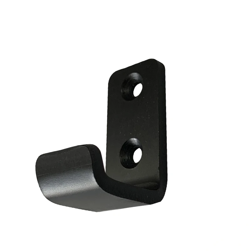 Sheet Metal Stamping Bending Factory Customized Anodized Aluminum Wall Mounted K or J Shape Hook