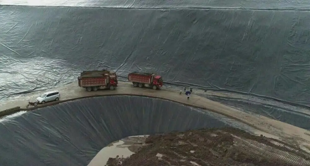 1.00-2.00mm HDPE Geomembraner Dam liner