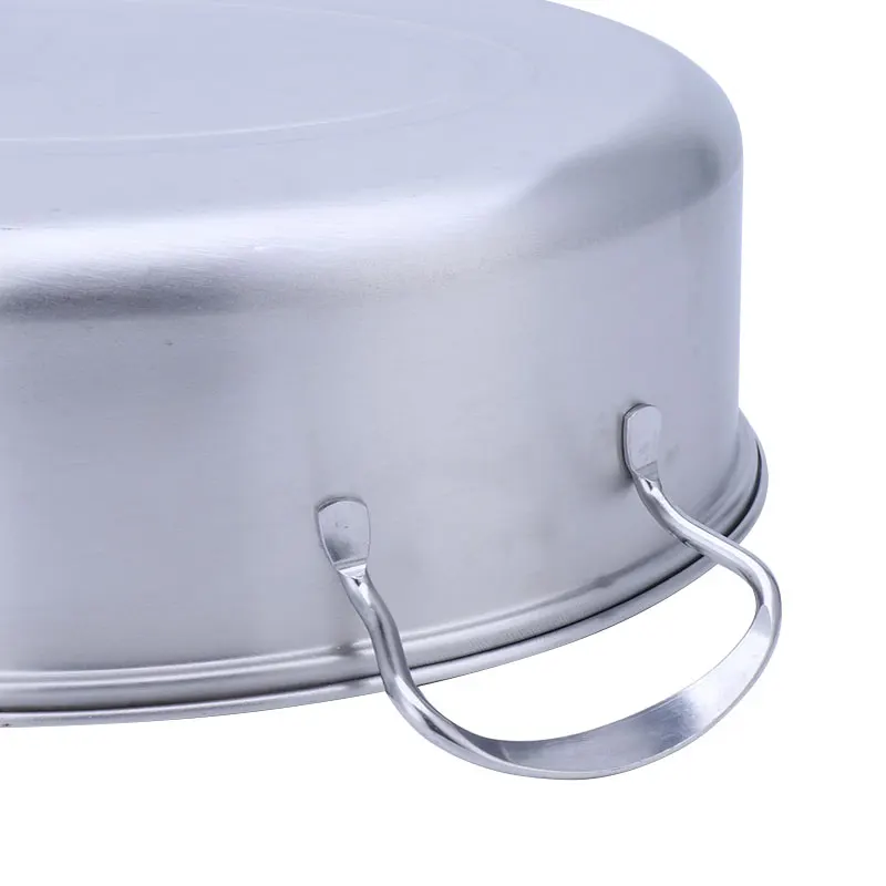 
304/410 Stainless Steel Fish Steamer Pot Hot Pot Fish Pot Cooking Open Flame Induction Cooker Use 
