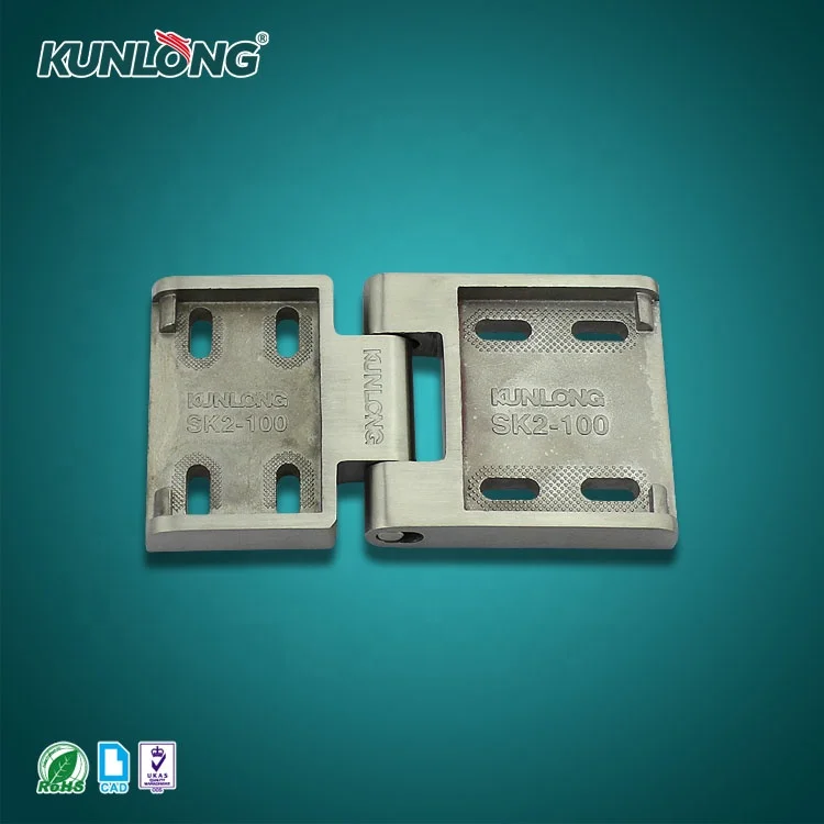 SK2-100 стыковые петли из нержавеющей стали с отрицательным давлением дверная дверь шкафа плоская Стыковая петля