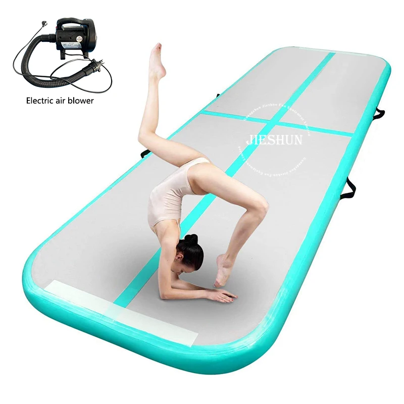 Hot Selling 3m 4m 5m 6m Gymnastics Mat Air Track Inflatable Gym Mat For Fitness, Yoga