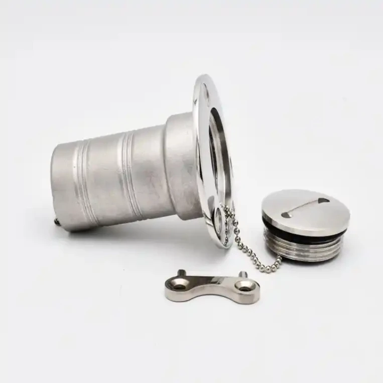 High Quality Marine Stainless Steel 316 Tank Filler Deck Fill with Key