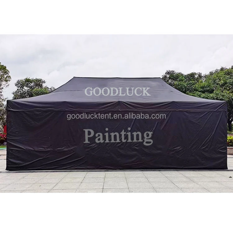 Goodluck 4x6 folding market business tents aluminum printed pop up conopy tent