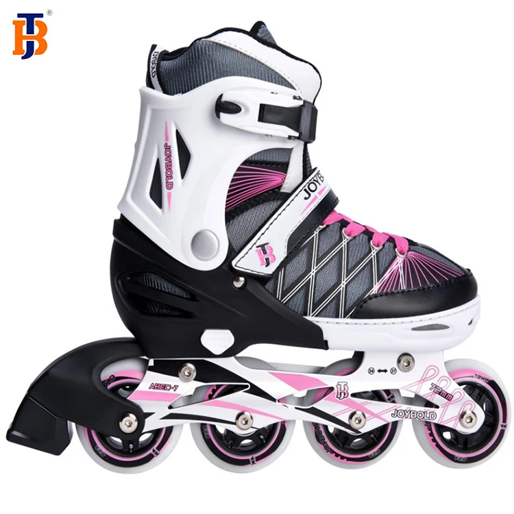 2020 Hot Selling adjustable PU wheel Inline skate with Sawing boot toe