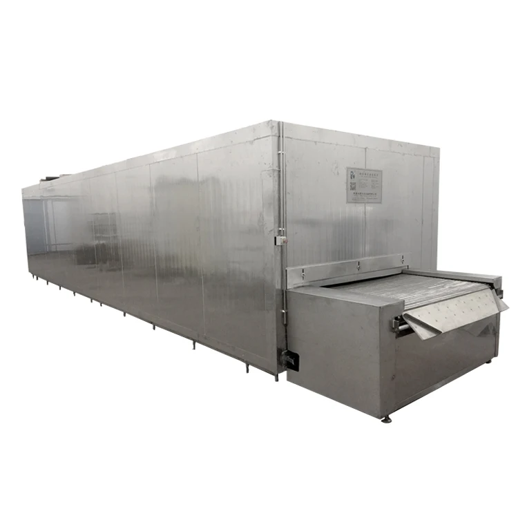 
1000kg/h Customized IQF Tunnel Freezer/Industrial IQF Blast Freezer for Fish/Shrimp/Seafood with CE/BV 