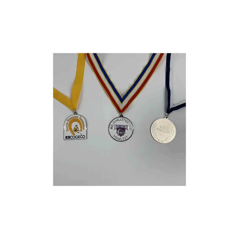 
Cheap Personlization Safety Medallion in Metal Crafts for Celebration Wholesale with Ribbon Smooth on the back 
