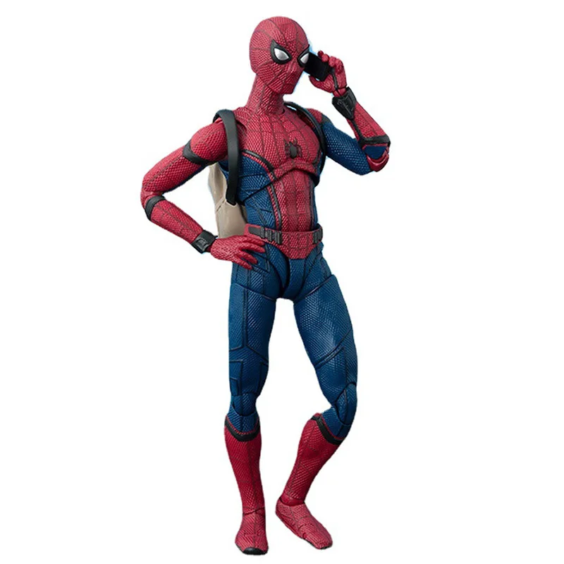 Custom Marvel The Avengerd Spiderman Iron Mans America Captain Figures Figma Toy Movie Model Kid Toy Gift PVC action figure