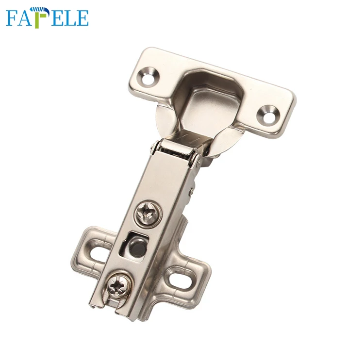 35mm 2 Hole Furniture Hinge Iron Material Normal Hinges Straight Style Cabinet Hinge