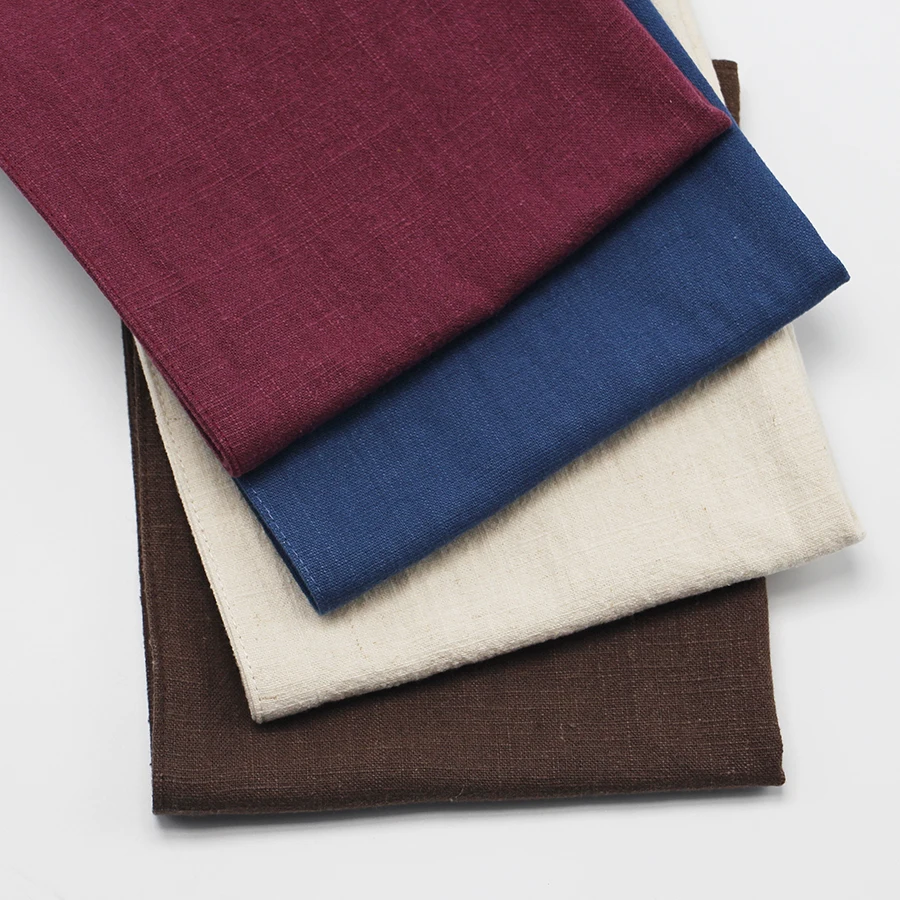 High quality high-grade solid color food placemat pure cotton thickened insulation  dining table placemats