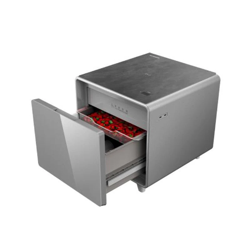 Manufacturer Wholesale Refrigerator Table Smart Wireless Charging Mini Smart Table With Refrigerator