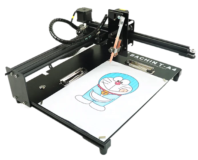 Color Pen Drawing Robot CNC Router Kit 2 Axis Pencil Writing   Machine for Child Learning to Draw and Write T-A4
