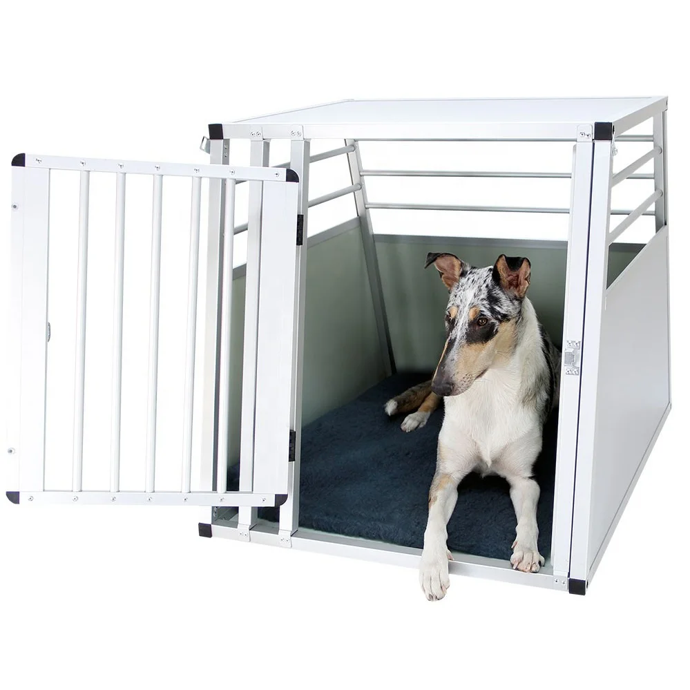 High Quality Aluminum Dog Pet Transport Cage