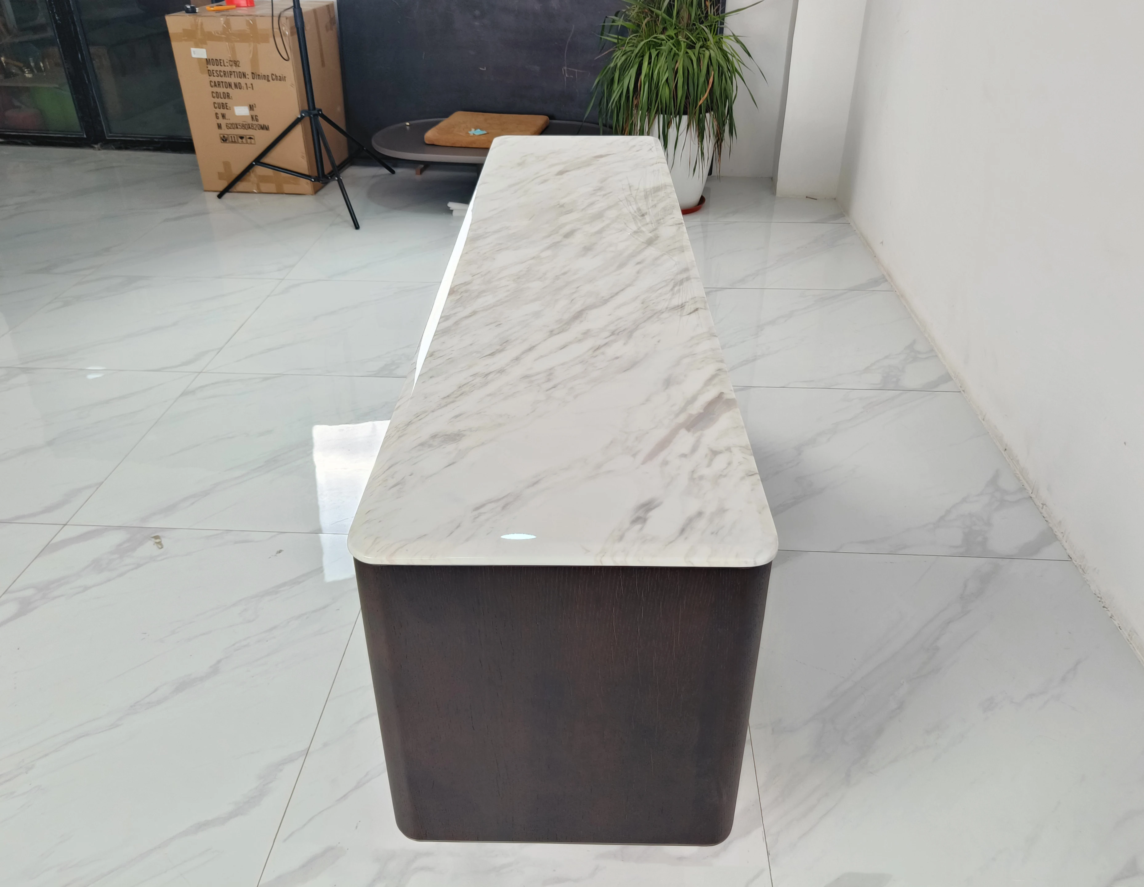 Modern Large Buffet Sideboard Accent Console Cabinet Storage Cabinet Coffee Bar Wine Bar Console Table for Dining Living Room