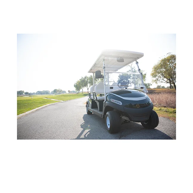 
Free solar system luxury electric golf cart club car with 410W solar power system and CATL lithium battery 150km long driving range 