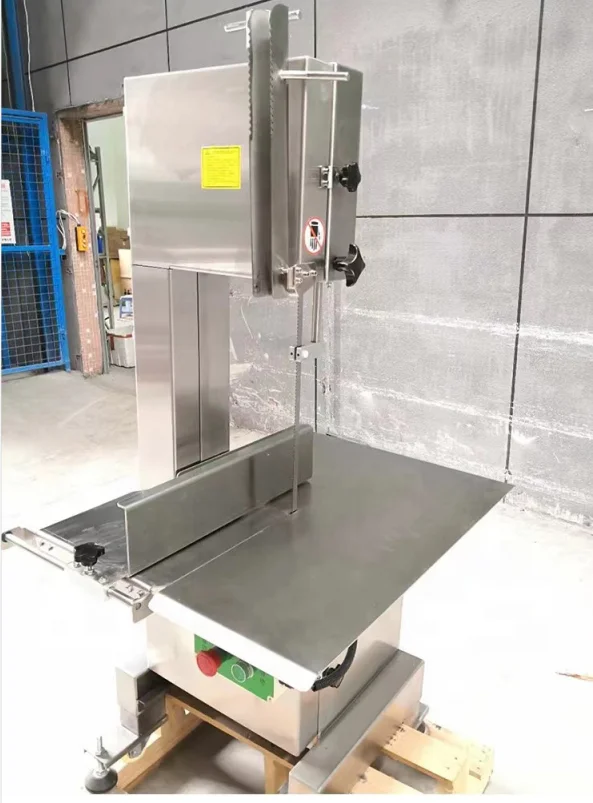 W360A Industrial stainless steel bone saw machine frozen meat and bone cutter  slaughter house equipment