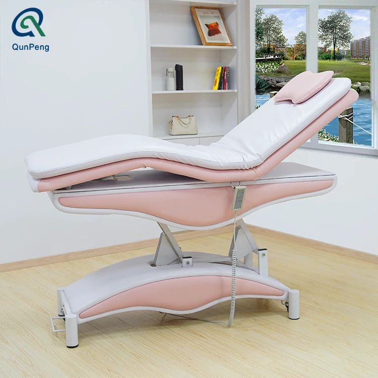 Factory Customization High Grade Latex Beauty Bed Multifunctional Embroidery Bed Beauty And Body Massage Bed