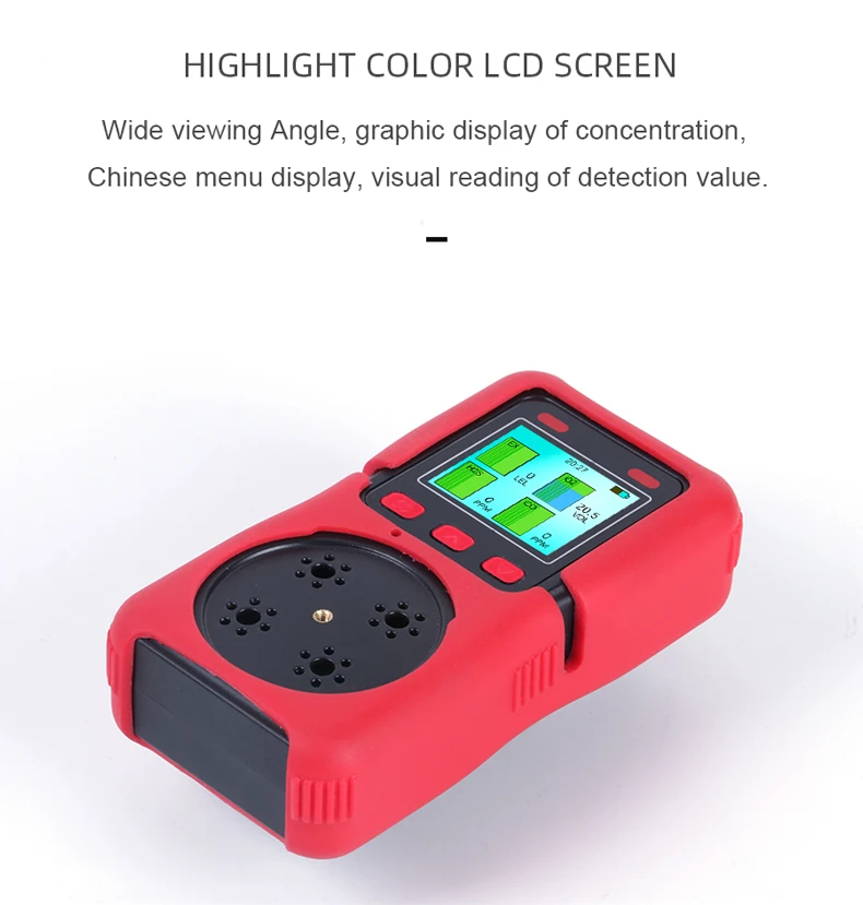 Портативный сероводород H2S газоанализатор концентратор кислорода Анализатор одиночный H2S детектор газа