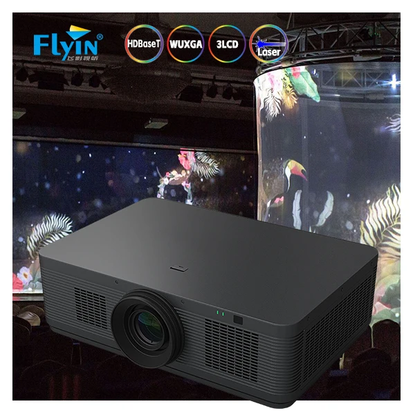 Flyin 3d картографический проектор лазерные проекторы и презентационное оборудование 10000 люменов 4k кинотеатр наружный водный