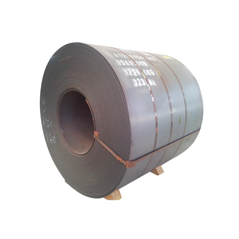 Q235B Q345I S235jr Ss400b St37 St52 Lowest Price ASTM A36 Hot Rolled Steel Coil Ms Mild Carbon Steel Coil