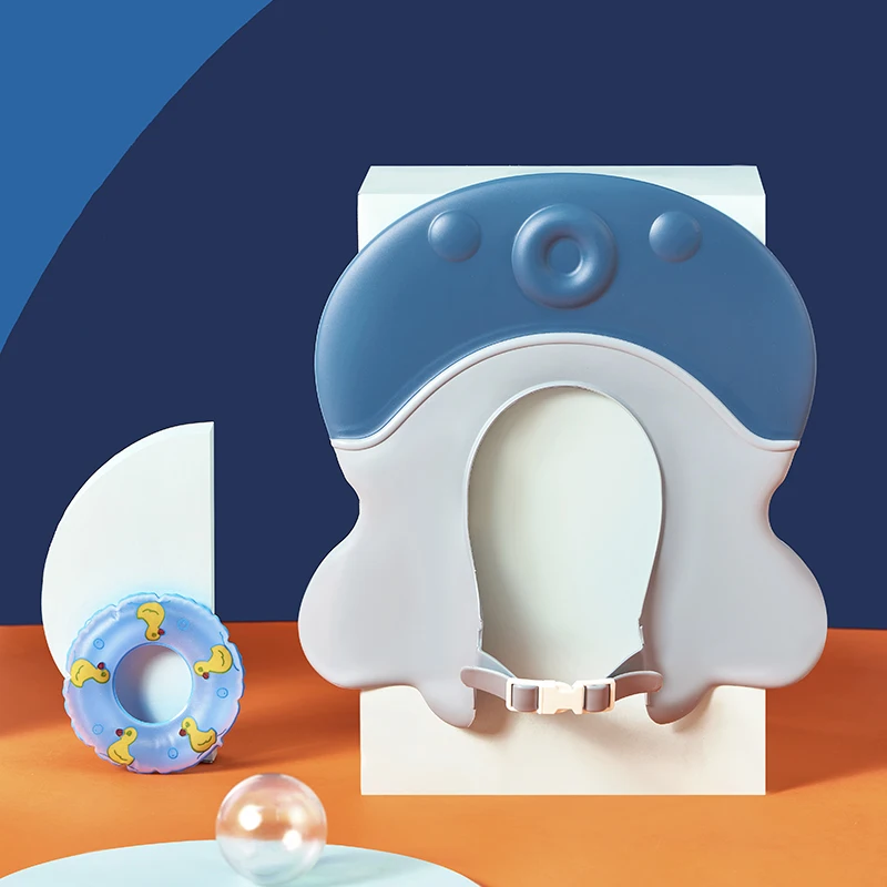 Wholesale Kids Bath hat Shampoo Shower Hat Eva Baby Bathing  Adjustable Baby Shower Cap